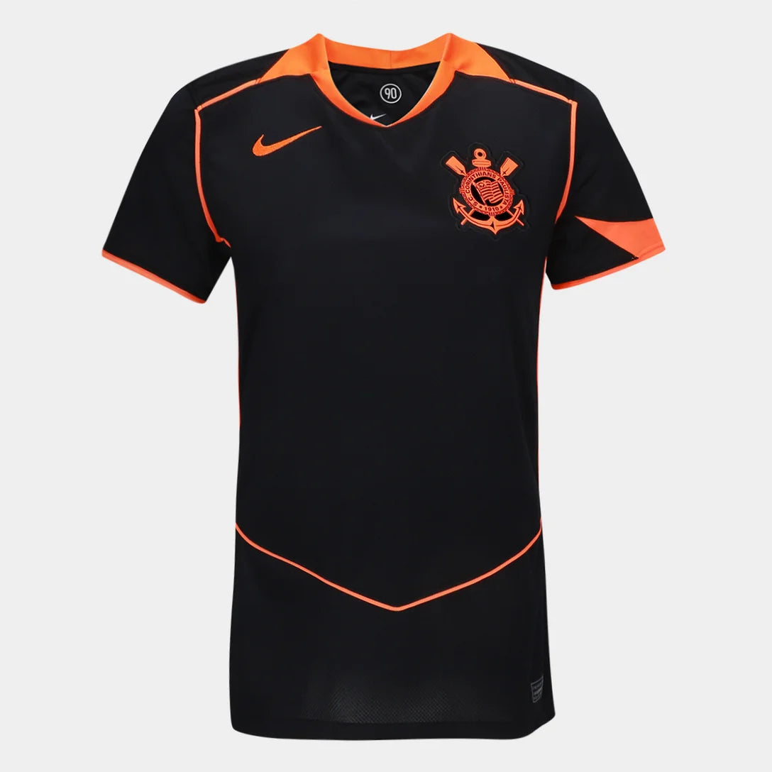 Camisa Feminina do Corinthians III 2025/26 + PERSONALIZAÇÃO GRÁTIS